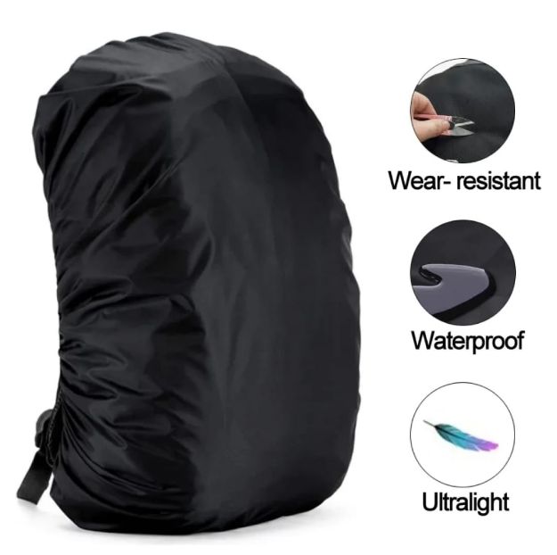 Waterproof Rain Cover For 30L-50L Backpack Portable Cover Pack for Hiking Campin...